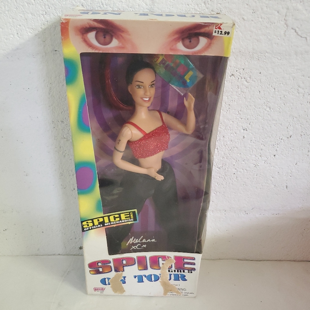1998 Spice Girls On Tour SPORTY SPICE Doll MELANIE C Galoob Figure